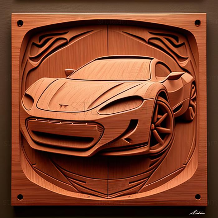 3D модель Tesla Roadster (STL)
